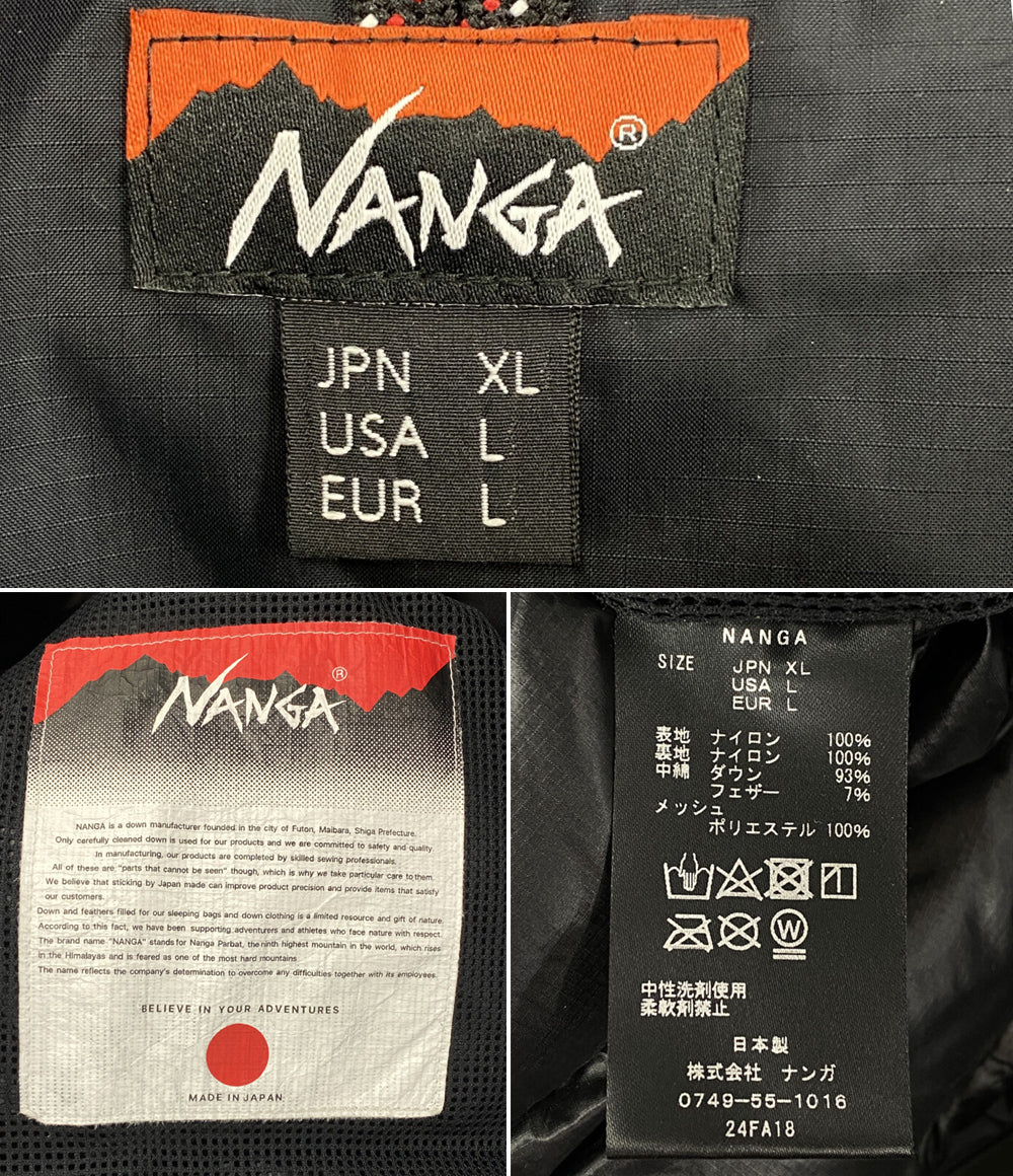 NANGA ダウンジャケット 30th Anniv. AURORA TEX COMBI DOWN JACKET メンズ SIZE XL ナンガ