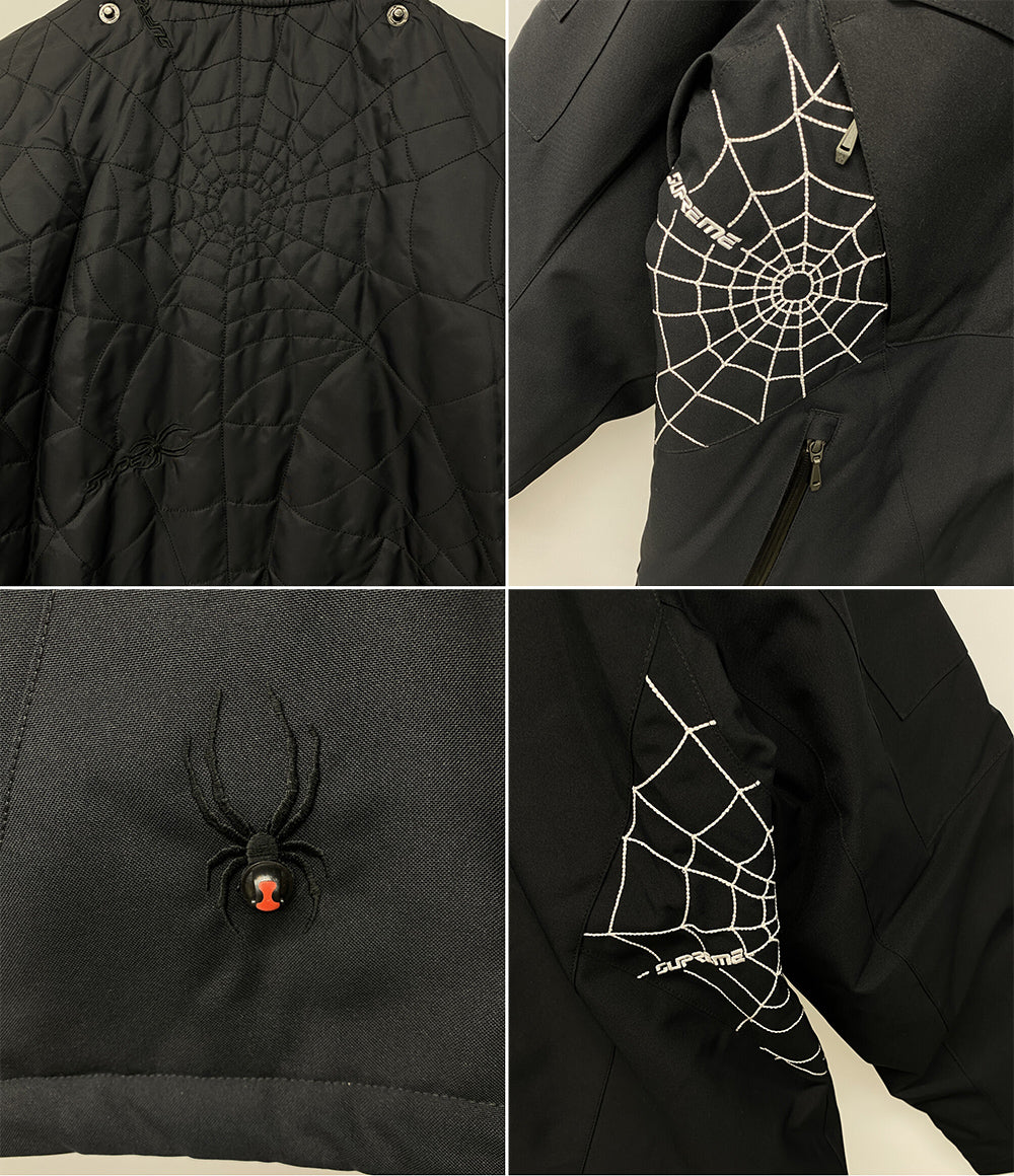 美品 Supreme×SPYDER スパイダー テクニカル ジャケット Spyder Technical Jacket BLACK メンズ SIZE L シュプリーム