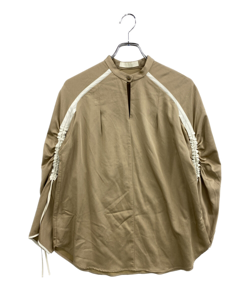 PUBLIC TOKYO ワンピース ブラウスレイヤードジャンパースカートセット 162510010 レディース SIZE F パブリック トウキョウ