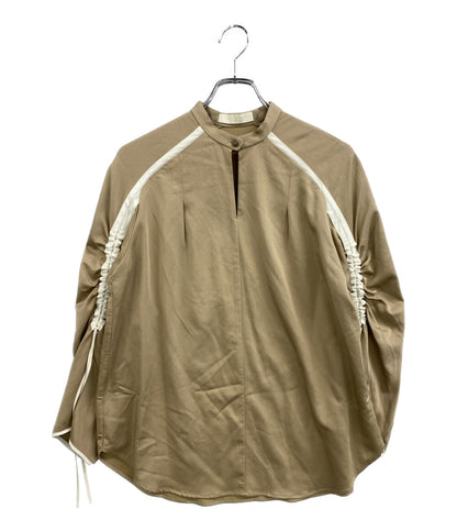 PUBLIC TOKYO ワンピース ブラウスレイヤードジャンパースカートセット 162510010 レディース SIZE F パブリック トウキョウ