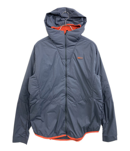 hoka one one ナイロンジャケット グレー 1115844 メンズ SIZE L ホカオネオネ
