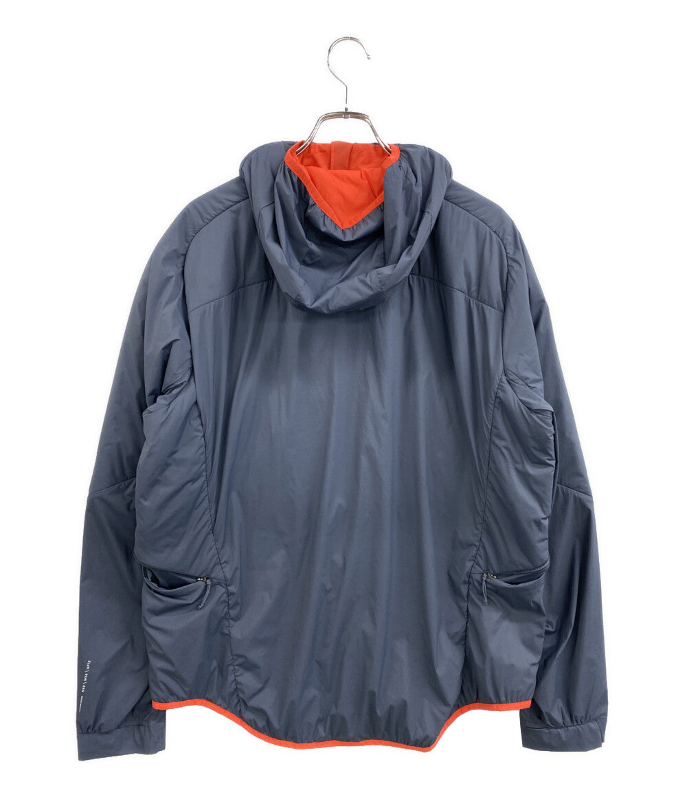 hoka one one ナイロンジャケット グレー 1115844 メンズ SIZE L ホカオネオネ