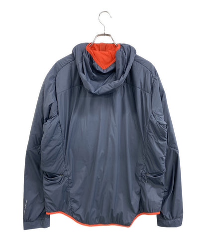hoka one one ナイロンジャケット グレー 1115844 メンズ SIZE L ホカオネオネ