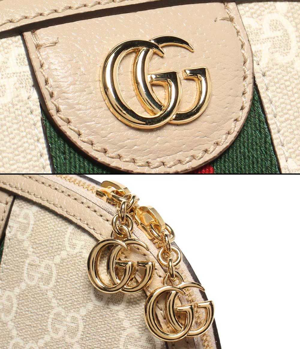 美品 GUCCI ショルダーバッグ 斜め掛け オフディア GGスプリーム 499621 486628 レディース グッチ