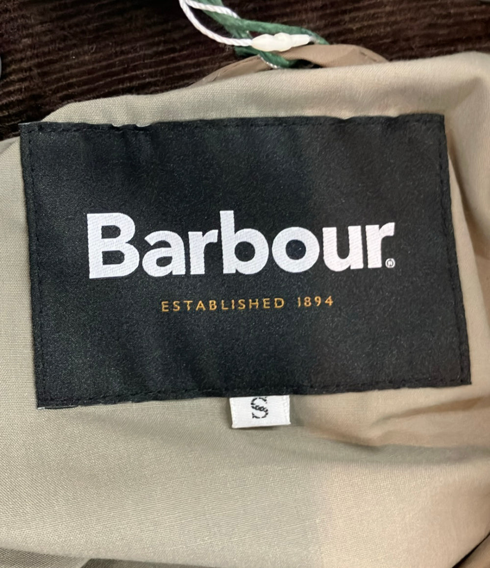 美品 Barbour ブルゾン WARWICKライトウェイト ダブルジップ スナップボタン タグ付き 251LCAG008 レディース SIZE S バブアー