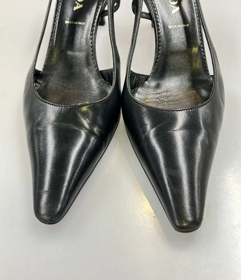 PRADA ポインテッドトゥパンプス レディース SIZE 35 1/2 (22.5