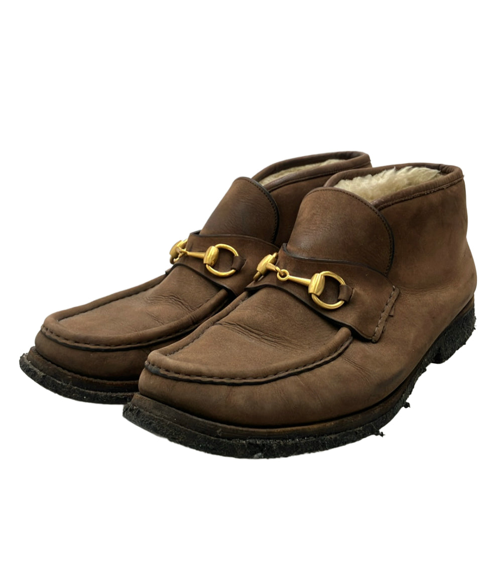 GUCCI ホースビットショートブーツ 114 0093 メンズ SIZE 10 1/2 グッチ