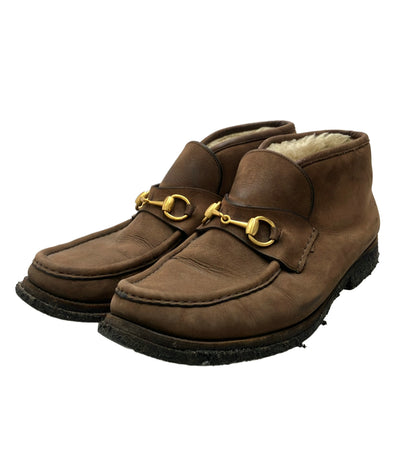 GUCCI ホースビットショートブーツ 114 0093 メンズ SIZE 10 1/2 グッチ