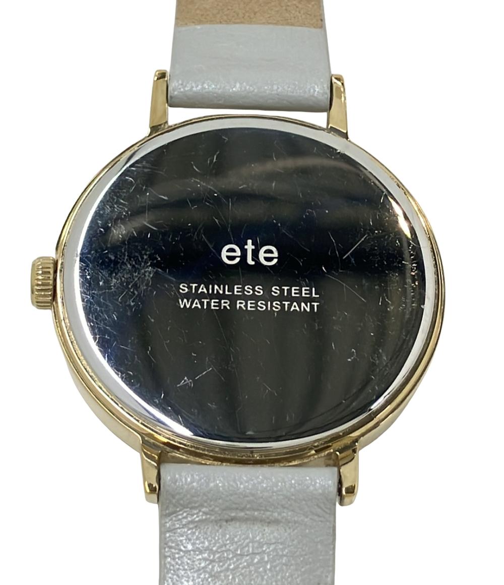 エテ 腕時計 クオーツ シルバー レディース ete – Rehello by BOOKOFF
