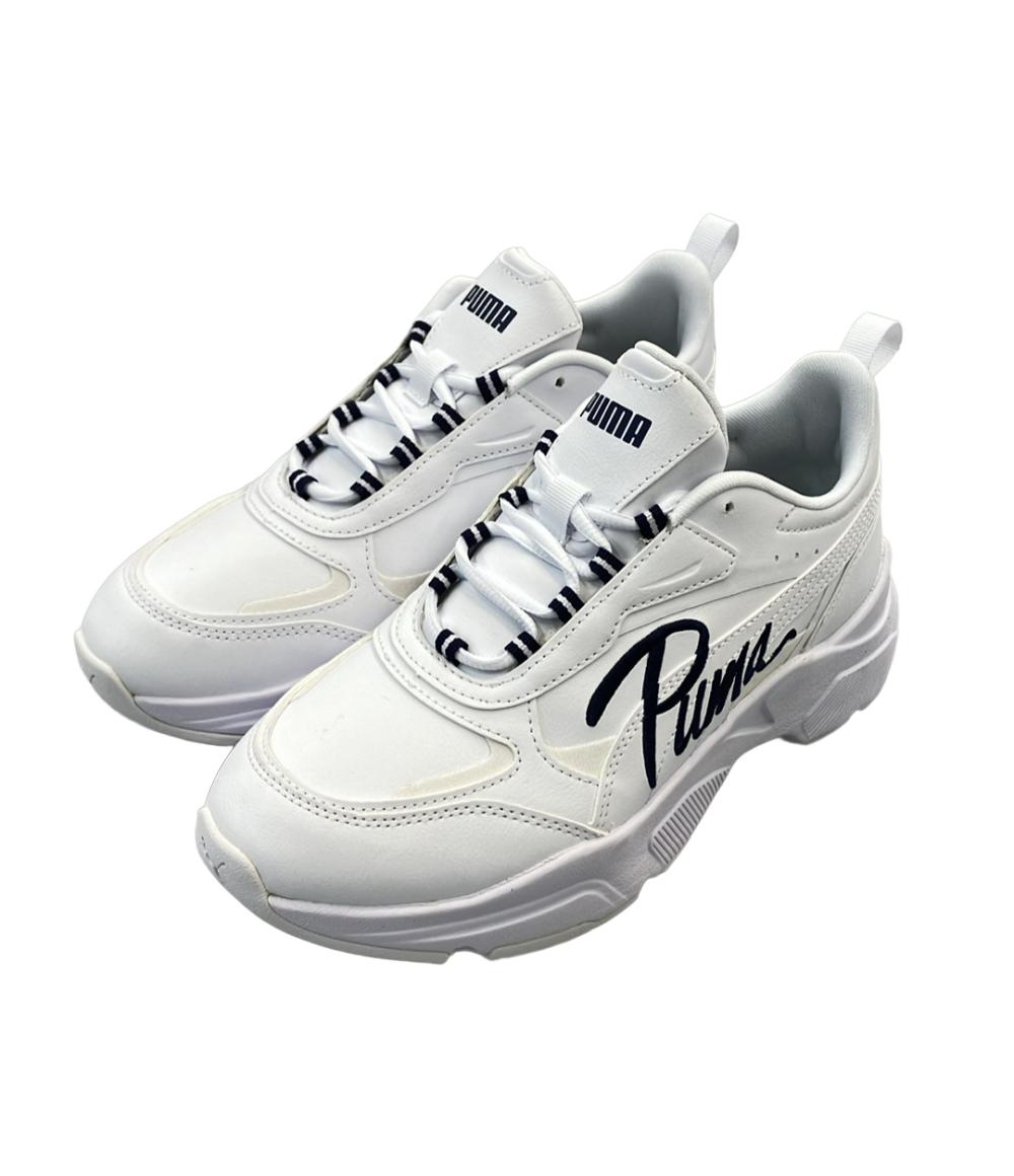 美品 PUMA ローカットスニーカー CASSIA SL 394245-01 レディース SIZE 24.0 (L) プーマ