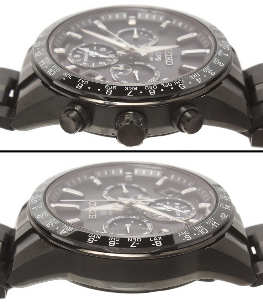SEIKO 腕時計 GPSソーラー アストロン ASTRON ソーラー ブラック 5X53-0AB0 メンズ セイコー