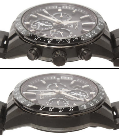 SEIKO 腕時計 GPSソーラー アストロン ASTRON ソーラー ブラック 5X53-0AB0 メンズ セイコー