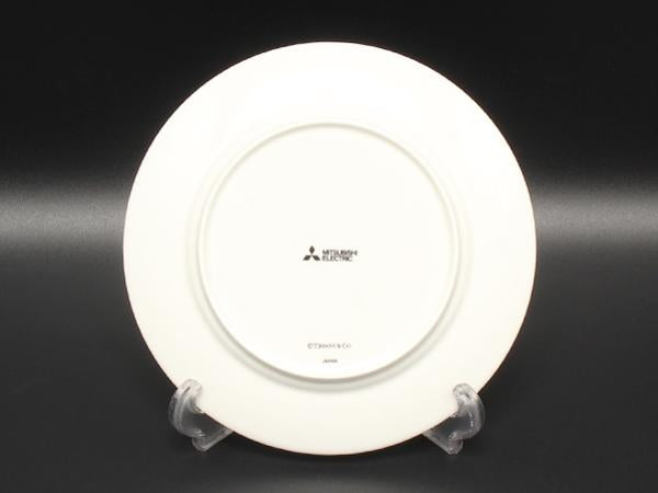 美品 ティファニー プレート 皿 19cm MITSUBISHI ELECTRIC 三菱電機 100周年記念 TIFFANY&Co.