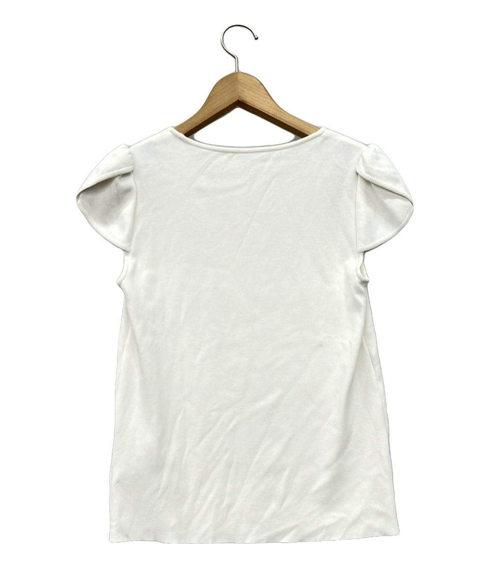 美品 フォクシー 半袖Tシャツ フレンチスリーブ 38005-KATFZ450D レディース SIZE 40 (L) FOXEY