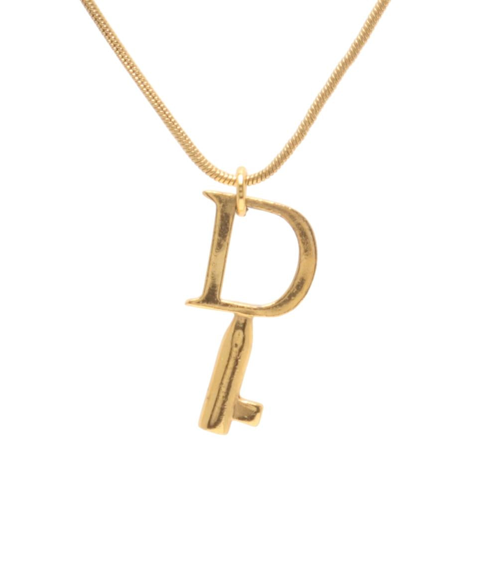 Christian Dior ネックレス Dロゴ キーモチーフ レディース クリスチャンディオール