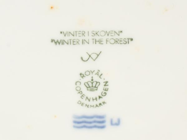 ロイヤルコペンハーゲン イヤープレート 飾り皿 18cm 2002 Royal Copenhagen