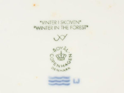 ロイヤルコペンハーゲン イヤープレート 飾り皿 18cm 2002 Royal Copenhagen