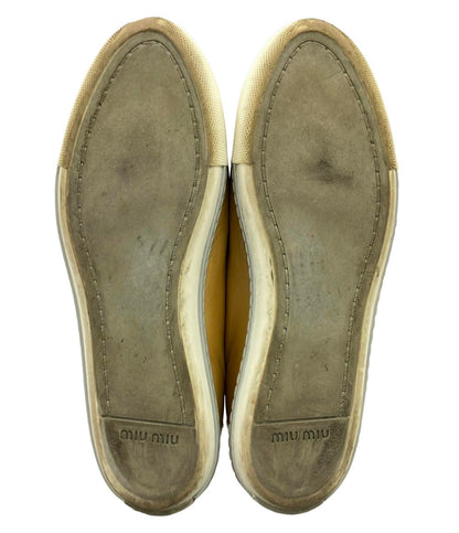 Miu Miu ローカットスニーカー 5E 8998 レディース SIZE 37 1/2 (24.5cm) ミュウ ミュウ