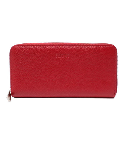 美品 BARCOS ラウンドファスナー長財布 レディース バルコス