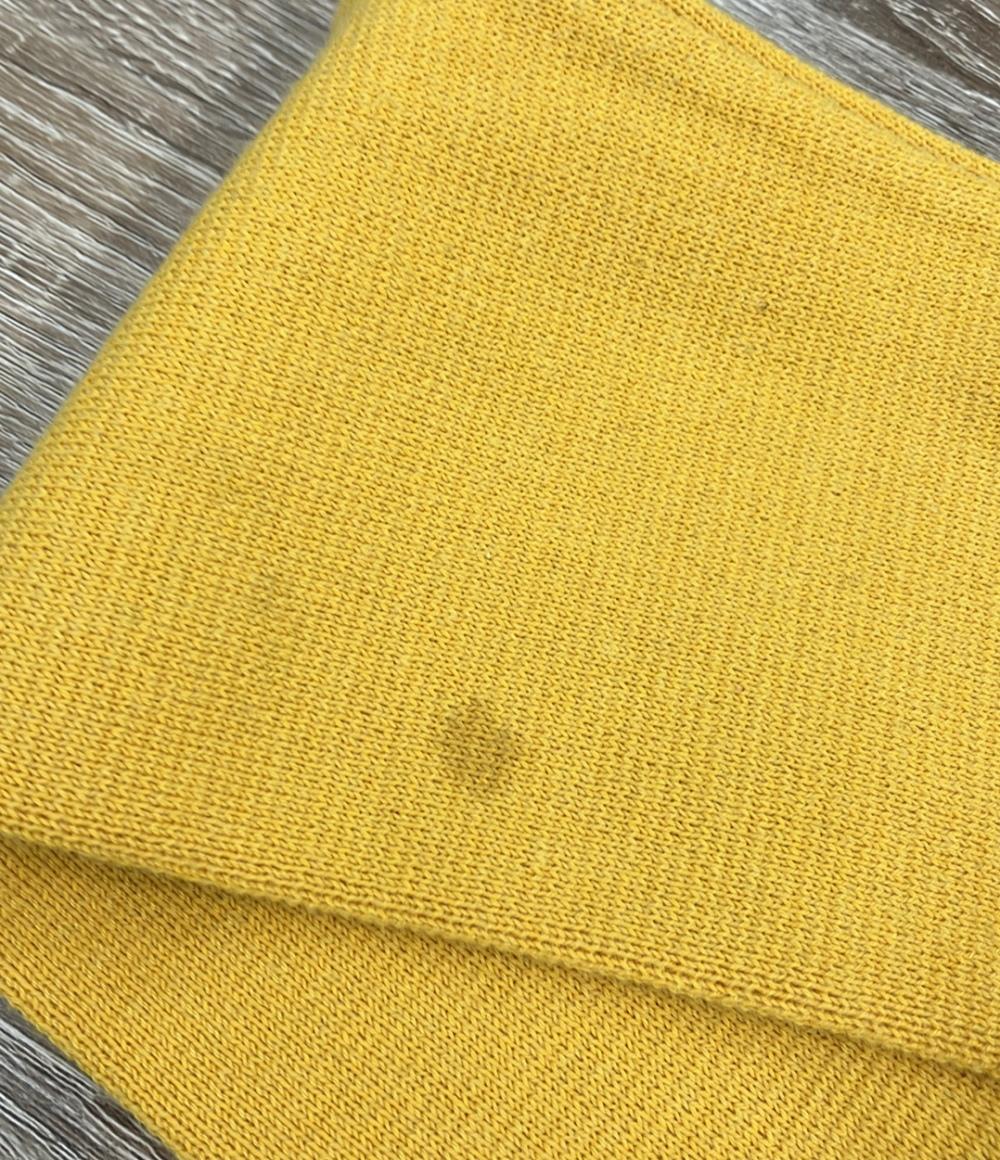 SASQUATCHfabrix. 長袖カーディガン イエロー レッド ストリート 21SS-knn-001 メンズ SIZE Large (L) サスクワァッチファブリックス