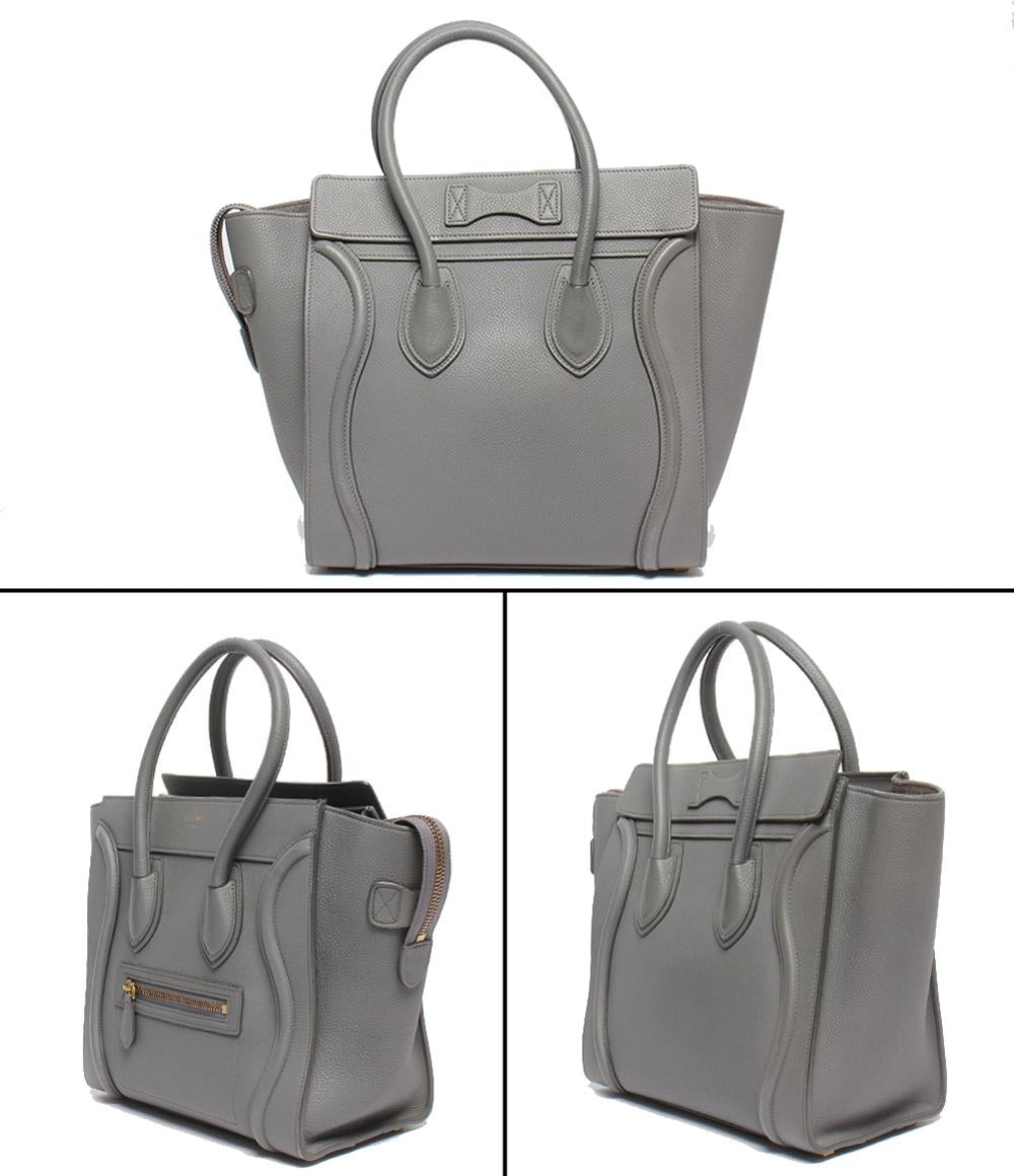 CELINE ハンドバッグ ラゲージ マイクロコール 189793AQL レディース