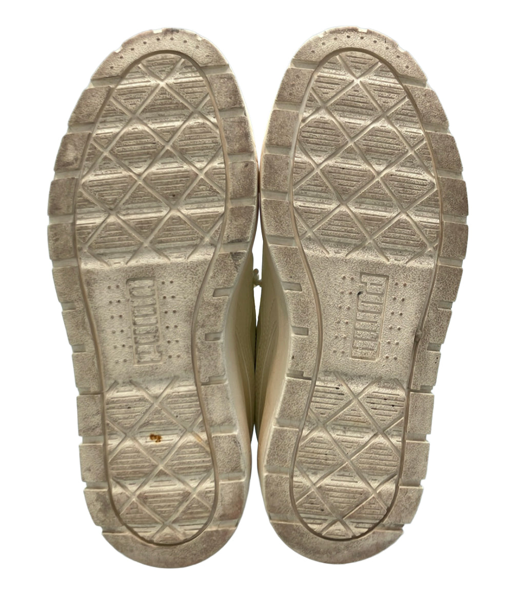 PUMA ローカット厚底スニーカー カルメン 2 MU エンブロイダリー 401203-03 レディース SIZE 22.5 プーマ
