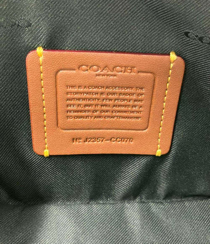 美品 COACH ショルダーバッグ 斜め掛け クロスボディバッグ チャーター CC070 メンズ レディース コーチ