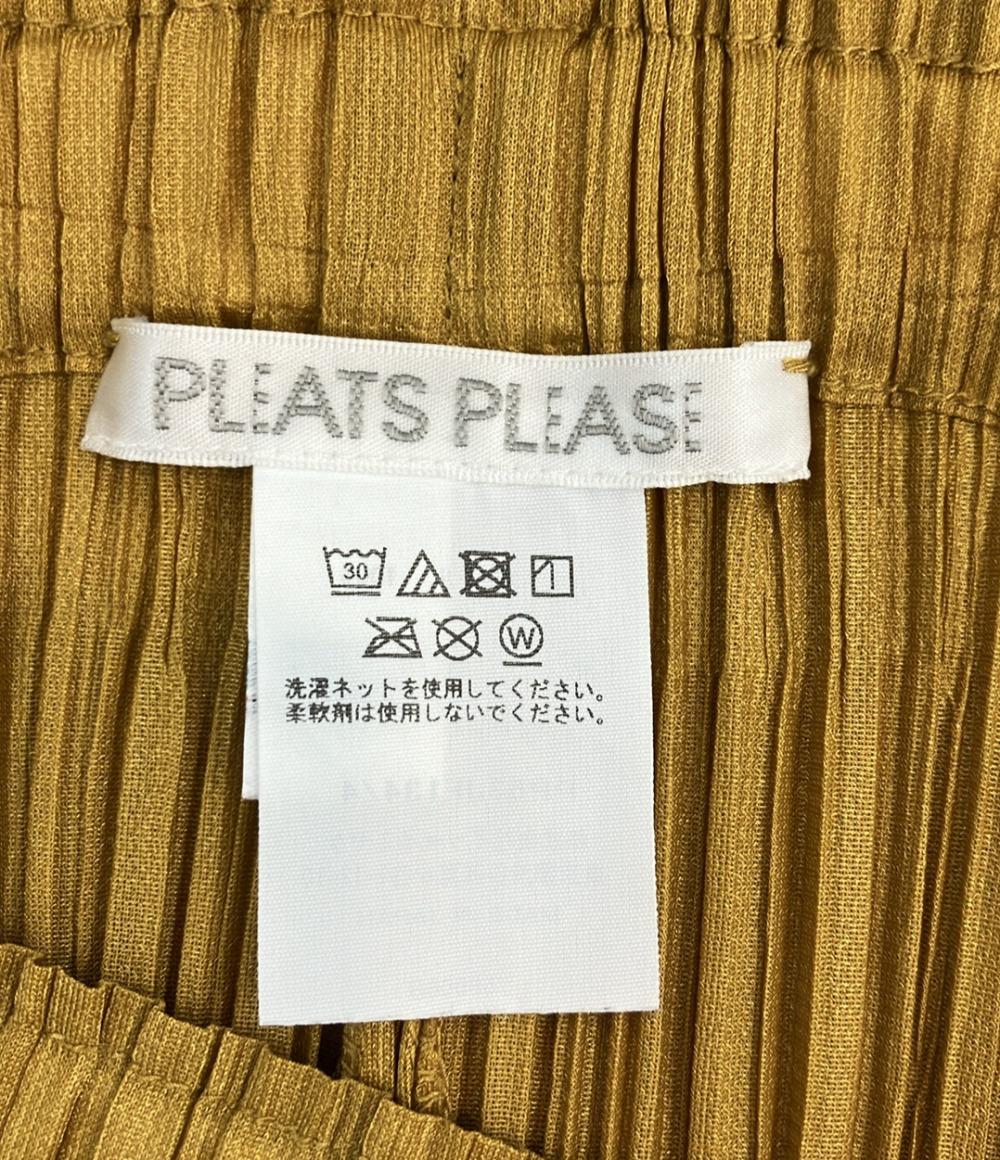 美品 PLEATS PLEASE プリーツパンツ PP53JF134 レディース SIZE 4 (XL) プリーツプリーズ