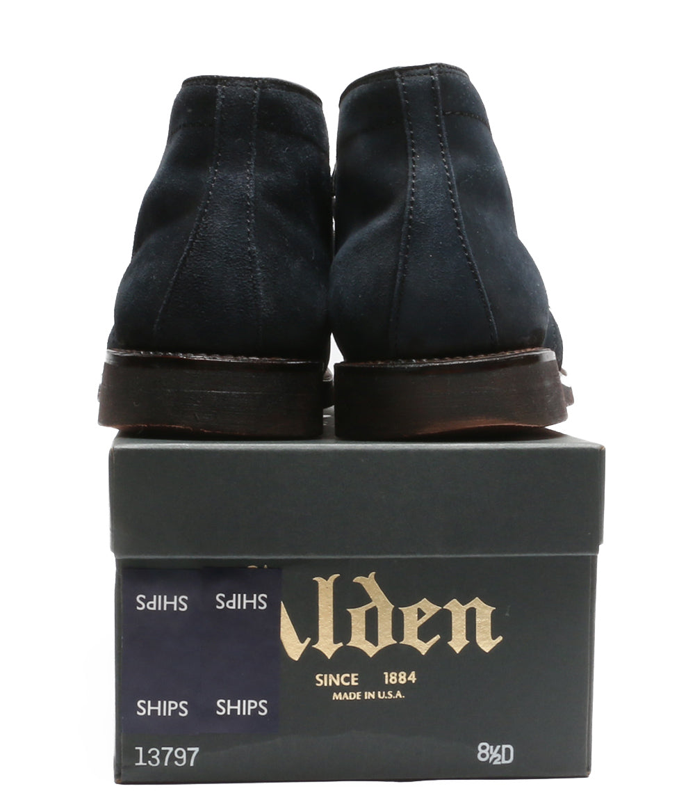 ALDEN チャッカブーツ スウェード SHIPS別注 13797 メンズ SIZE 8.5 オールデン