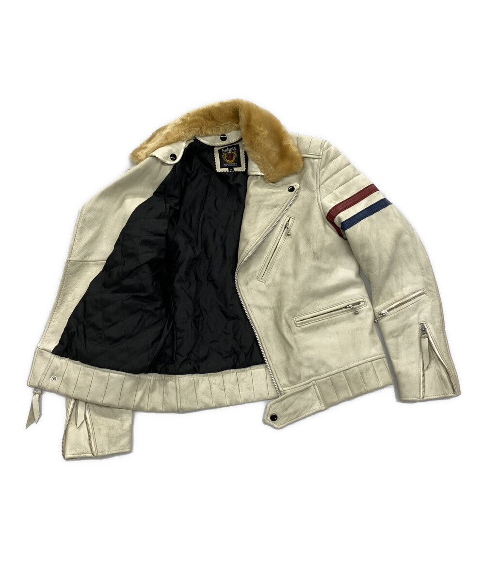 ショット ライダースジャケット USED加工 ダブル 3101020 メンズ SIZE M SCHOTT