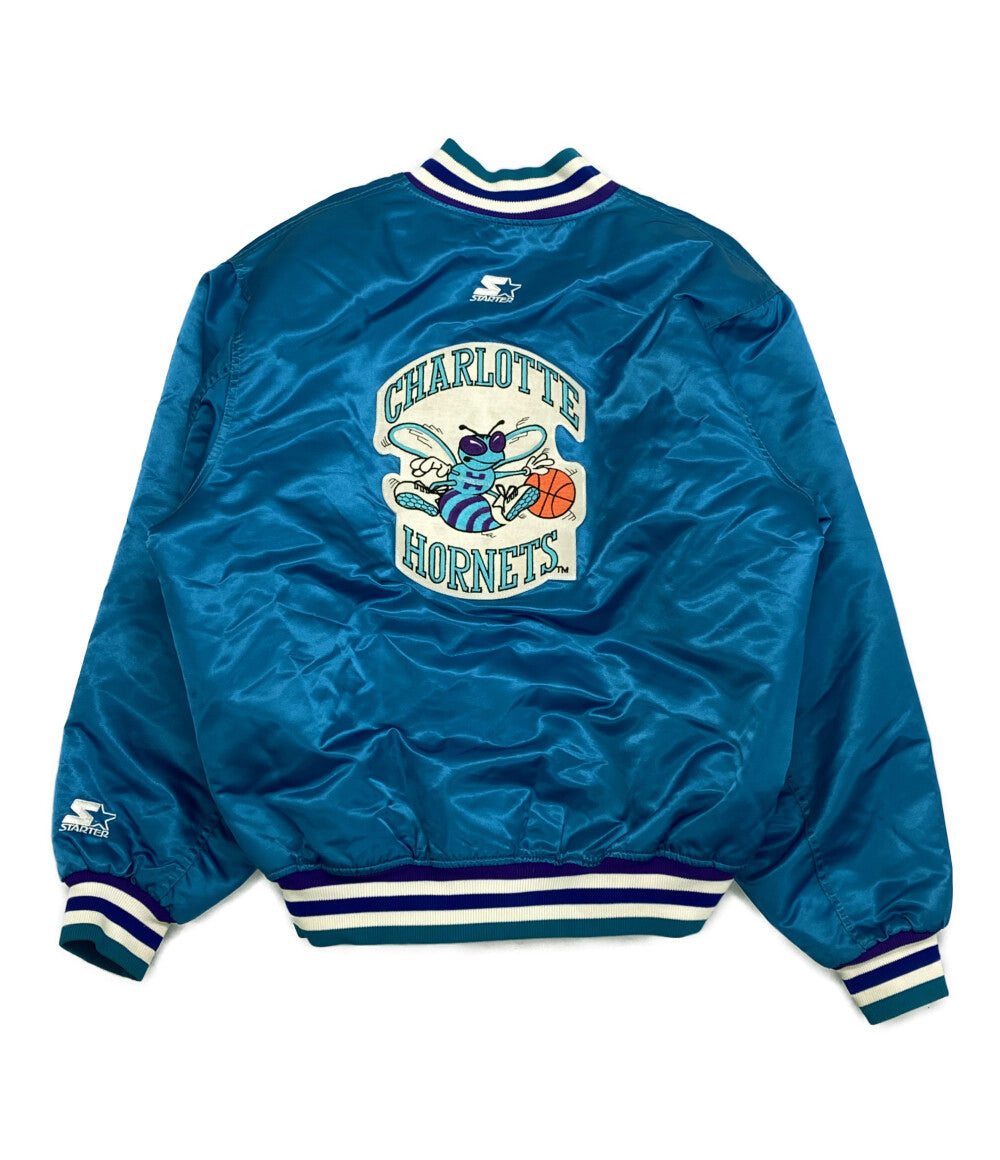 スターター  スタジャン CHARLOTTE HORNETS      メンズ SIZE XL  STARTER