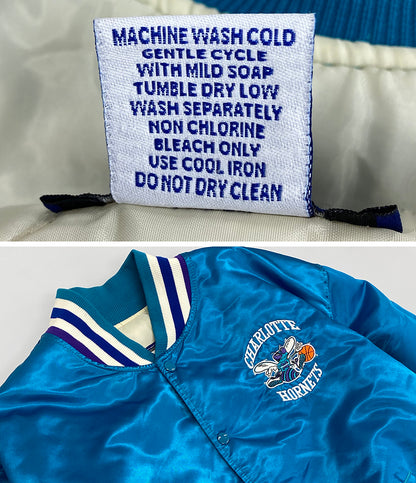 スターター  スタジャン CHARLOTTE HORNETS      メンズ SIZE XL  STARTER