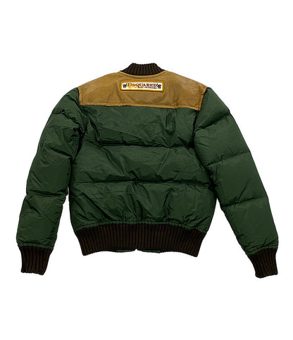 DSQUARED2 ダウンジャケット レザー切り替え メンズ SIZE 44 ディースクエアード