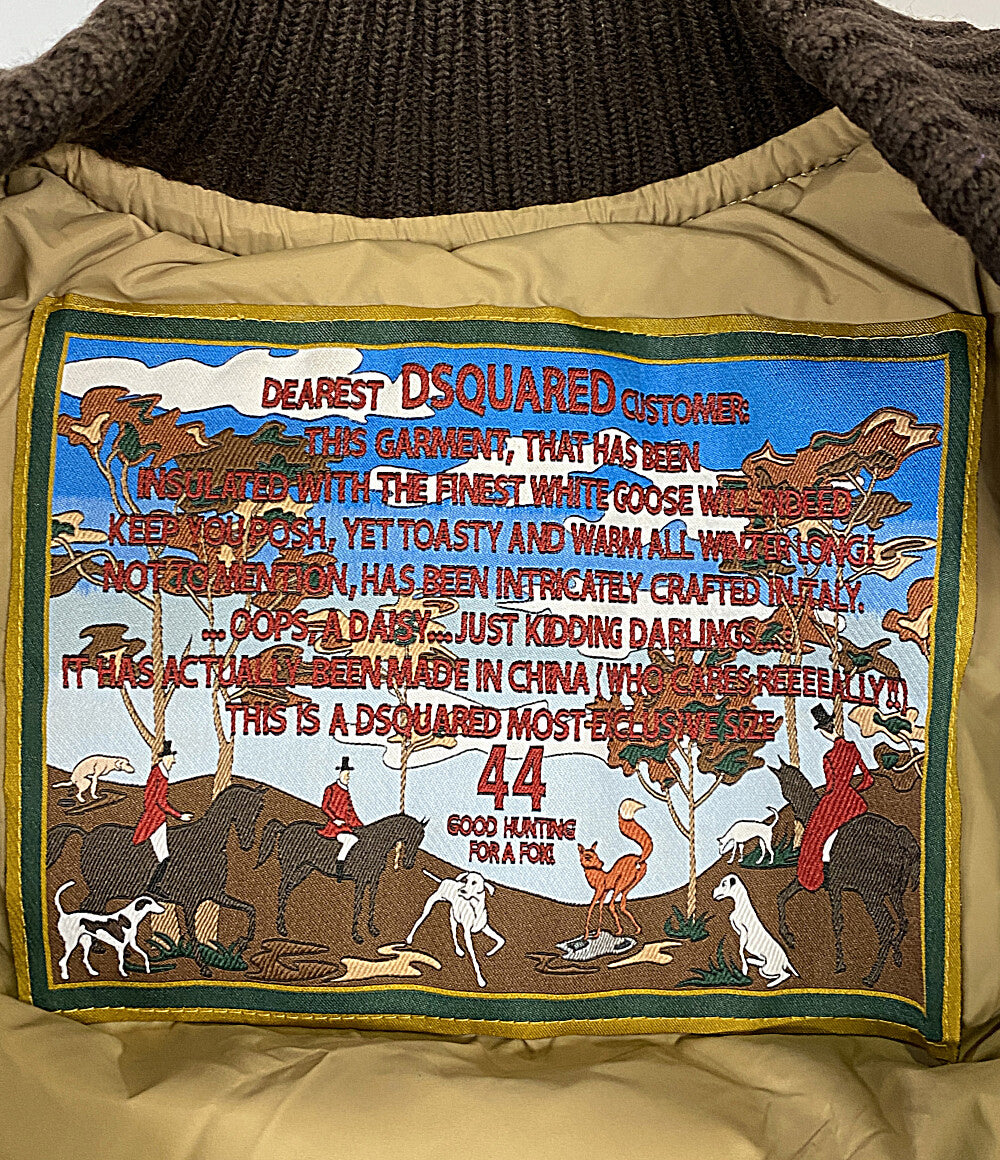 ディースクエアード　DSQUARED ダウンジャケット DSQUARED2 ディースクエアード ダウンジャケット PUFFER KABAN