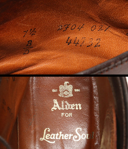 オールデン  ブーツ レースアップウィングチップ 多少使用感有      メンズ SIZE 7 1/2  ALDEN  × Leather Soul別注