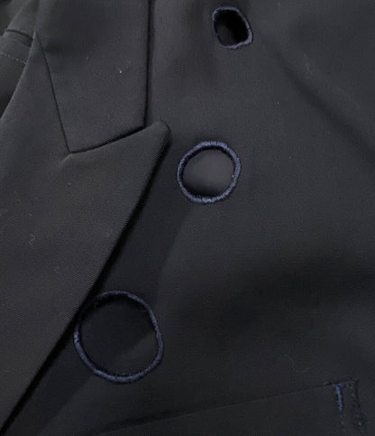 ヨウジヤマモトプールオム  テーラードジャケット ウールギャバ カットワークジャケット 91AW     メンズ SIZE S  YOHJI YAMAMOTO POUR HOMME