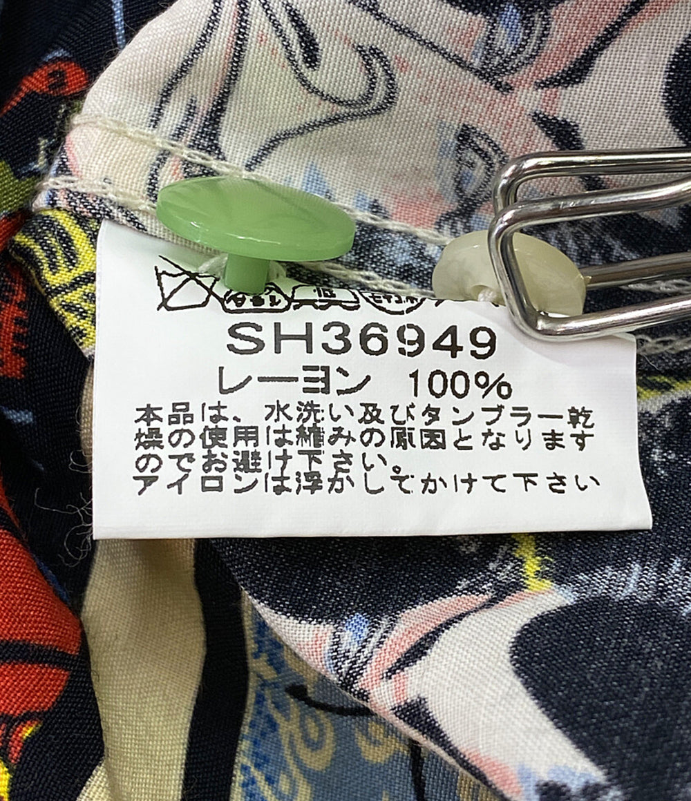 東洋エンタープライズ 半袖シャツ レーヨン 和柄 歌舞伎町      メンズ SIZE M