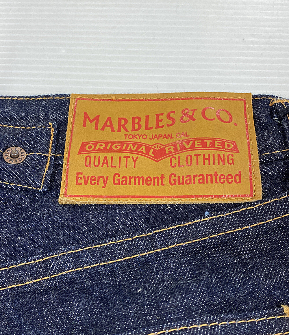 マーブルズ 美品 デニムパンツ F.Yutaka 1940 Denim Pants     MPT-S21FM02 メンズ SIZE 33-31  MARBLES