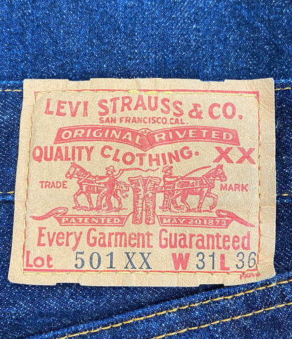 リーバイス  デニムパンツ 501XX BigE  復刻セルビッチデニムパンツ 98年製     メンズ SIZE W31 L36  LEVI’S