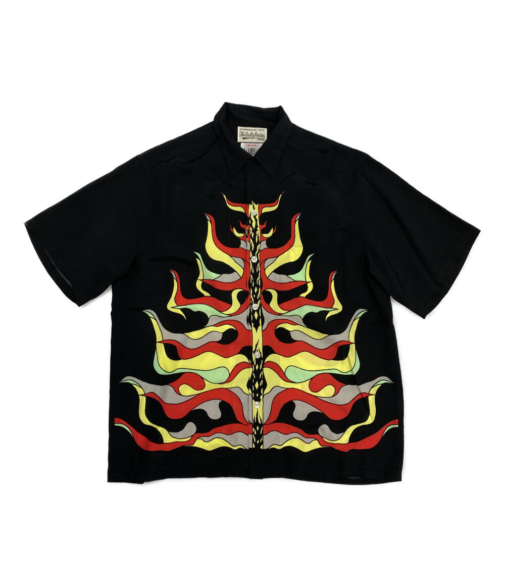 ワコマリア  半袖シャツ WOLFS HEAD      メンズ SIZE L  WACKO MARIA