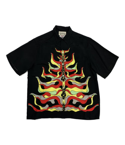 ワコマリア  半袖シャツ WOLFS HEAD      メンズ SIZE L  WACKO MARIA