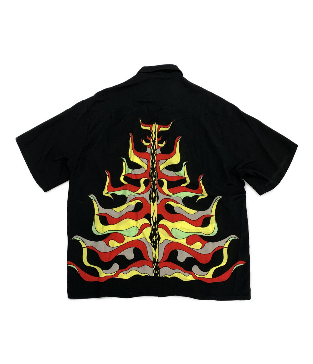 ワコマリア  半袖シャツ WOLFS HEAD      メンズ SIZE L  WACKO MARIA