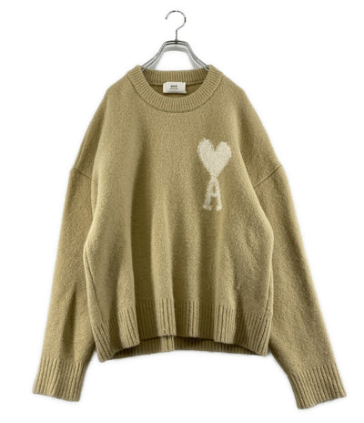 アミアレクサンドレマチウシ  ニット coeur cloudy      メンズ SIZE L  ami