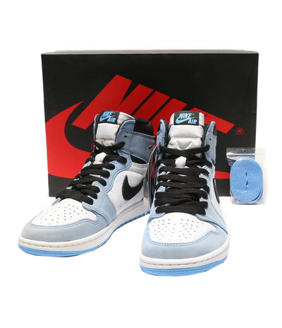 ナイキ  スニーカー AIR JORDAN 1  University Blue     555088-134 メンズ SIZE 28cm  NIKE