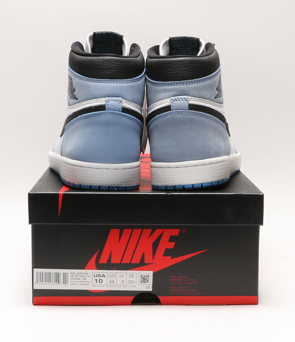 ナイキ  スニーカー AIR JORDAN 1  University Blue     555088-134 メンズ SIZE 28cm  NIKE