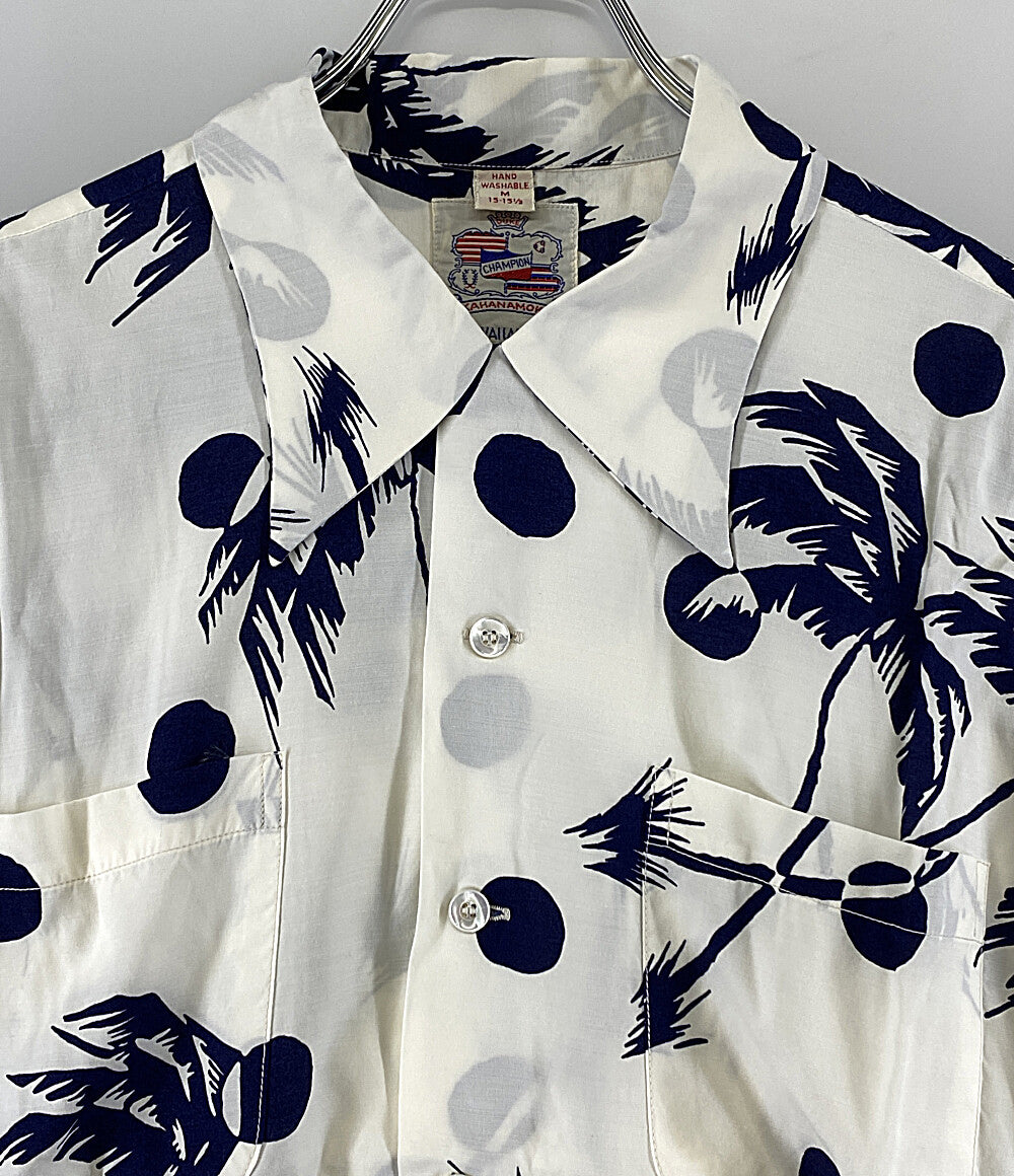 サンサーフ  半袖シャツ MOON LIGHT PALM TREE DUKE KAHANAMOKU      メンズ SIZE M  SUN SURF