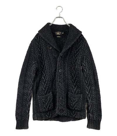 ダブル アール エル ショールカラーカーディガン HAND KNIT      メンズ SIZE M  RRL