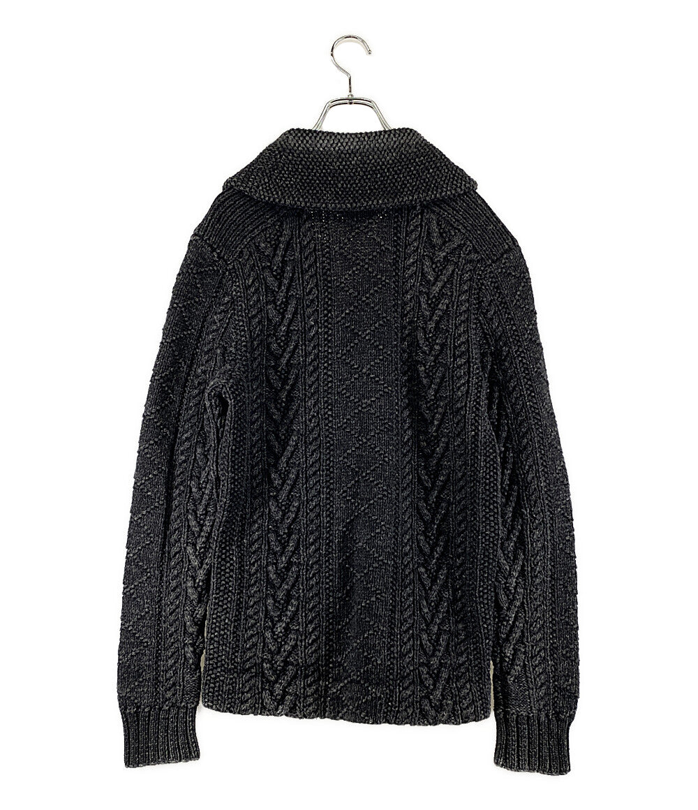 ダブル アール エル ショールカラーカーディガン HAND KNIT      メンズ SIZE M  RRL