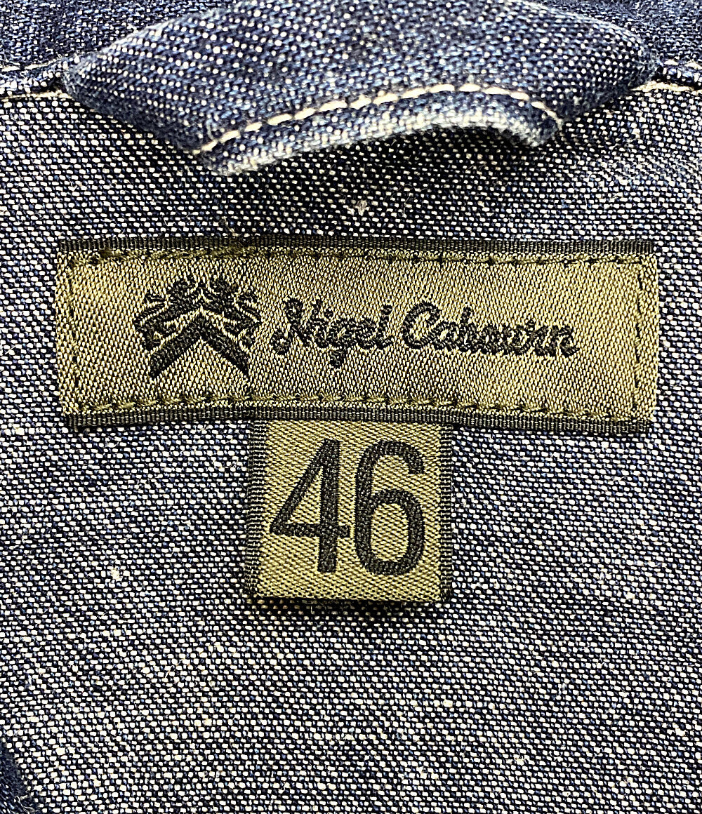 ナイジェルケーボン  シャツジャケット UTILITY LINEN COTTON SHIRT JKT      メンズ SIZE 46  NIGEL CABOURN