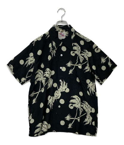 サンサーフ  半袖シャツ MOON LIGHT PALM TREE DUKE KAHANAMOKU      メンズ SIZE M  SUN SURF